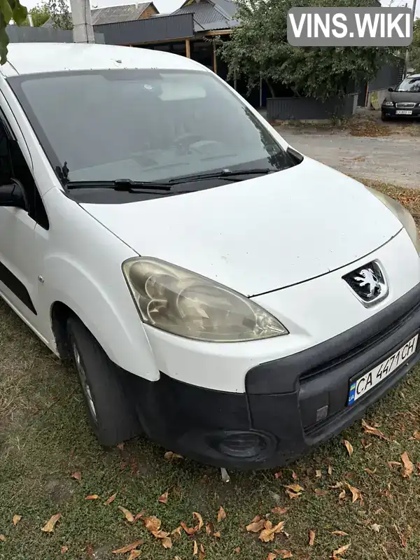 Peugeot Partner 2009, фото з оголошення 2 з 10, VIN VF37A9HTC68515045