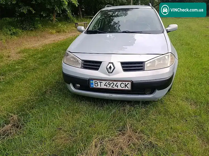 Renault Megane 2004, фото з оголошення 1 з 9, VIN VF1KMRF0531659503