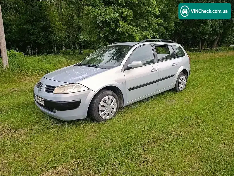 Renault Megane 2004, фото з оголошення 2 з 9, VIN VF1KMRF0531659503