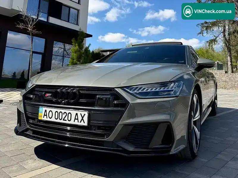 Audi A7 Sportback 2022, фото з оголошення, VIN WAUV2BF22NN066481