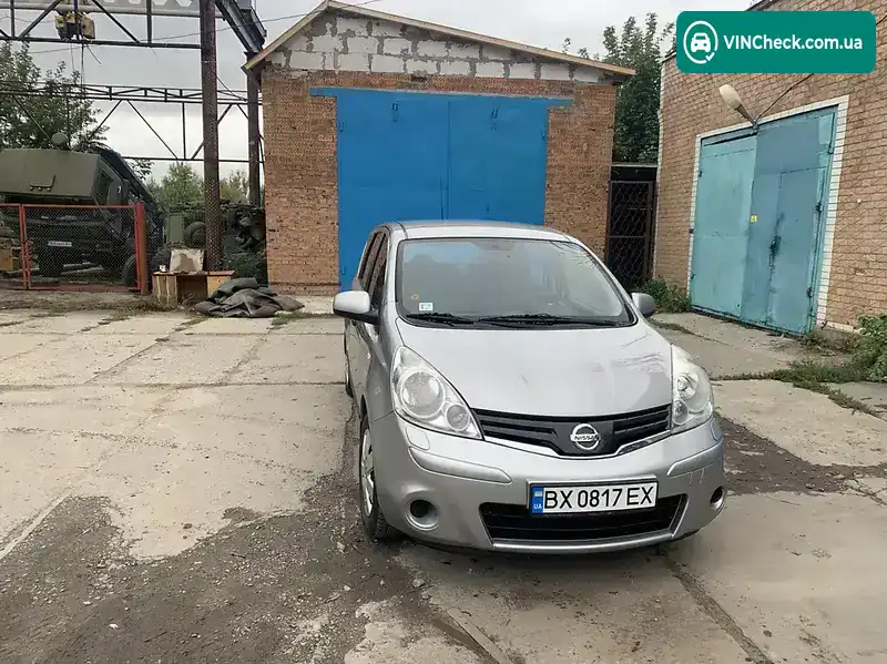 Nissan Note 2012, фото з оголошення 1 з 15, VIN SJNFAAE11U2163519