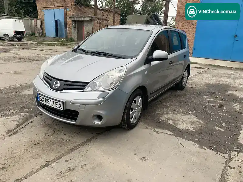 Nissan Note 2012, фото з оголошення 2 з 15, VIN SJNFAAE11U2163519