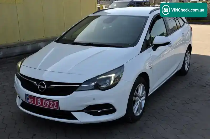 Opel Astra 2019, фото з оголошення 2 з 21, VIN W0VBD8EV9L8005483