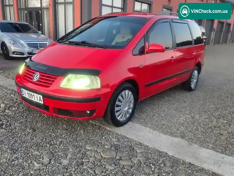Volkswagen Sharan 2001, фото з оголошення 1 з 20, VIN WVWZZZ7MZ1V048524
