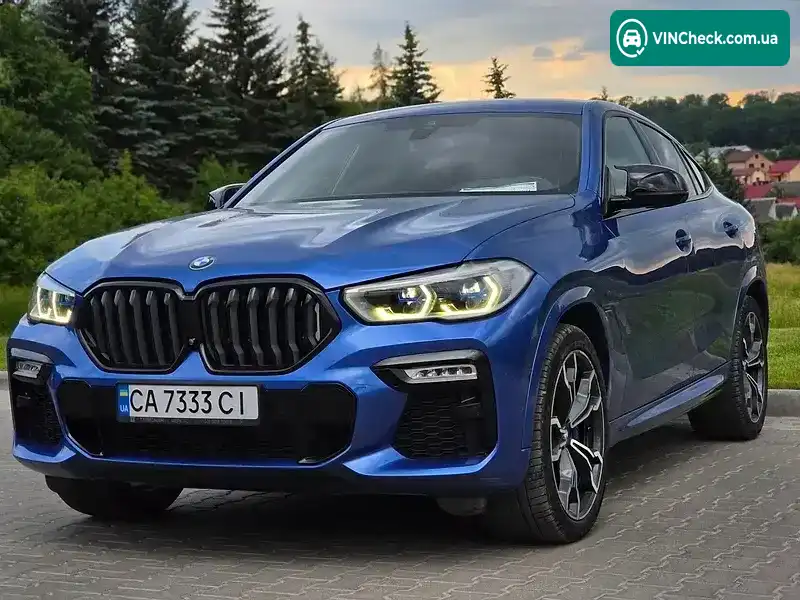BMW X6 2019, фото з оголошення 1 з 20, VIN WBAGT210209B30843
