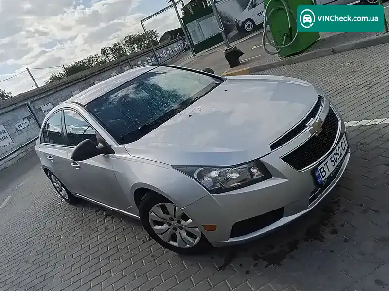 Chevrolet Cruze 2014, фото з оголошення 1 з 10, VIN 1G1PA5SH8E7459036
