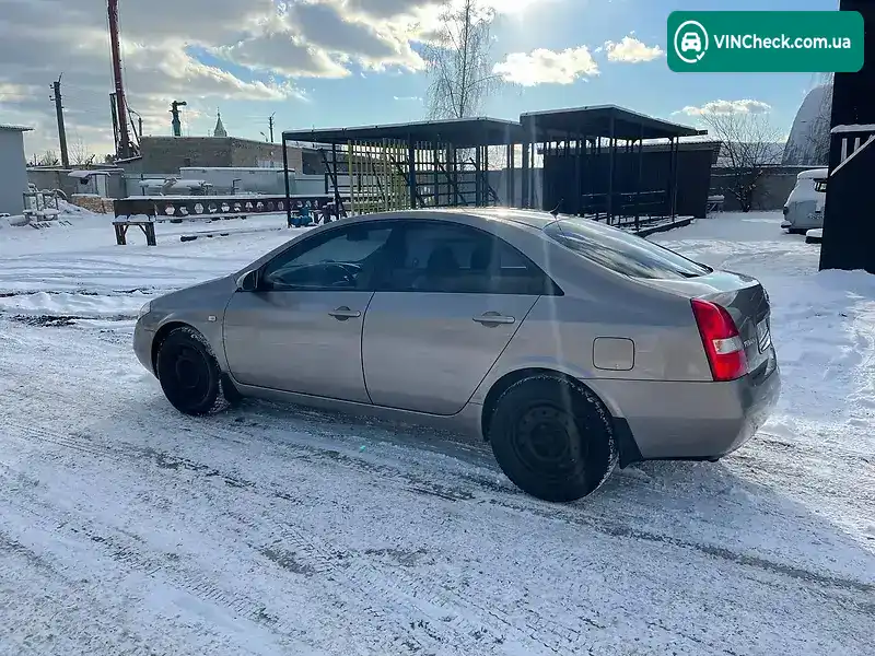 Nissan Primera 2005, фото з оголошення 1 з 11, VIN SJNBBAP12U2270657