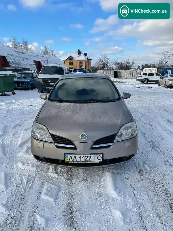 Nissan Primera 2005, фото з оголошення 2 з 11, VIN SJNBBAP12U2270657
