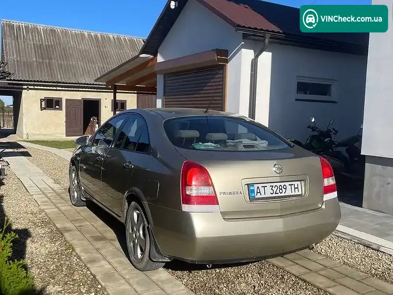 Nissan Primera 2003, фото з оголошення 2 з 6, VIN SJNBBAP12U0134295