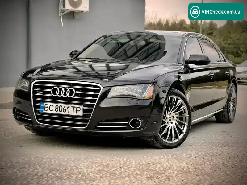 Audi A8 2013, фото з оголошення 1 з 21, VIN WAURGAFD9DN030039