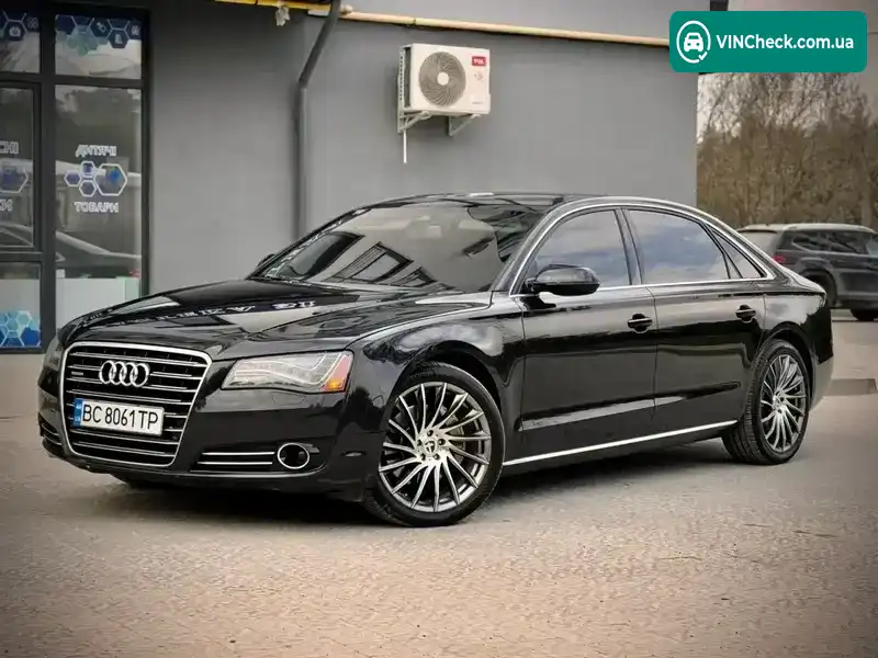 Audi A8 2013, фото з оголошення 2 з 21, VIN WAURGAFD9DN030039