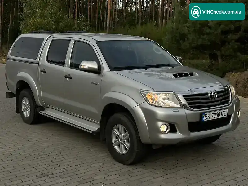 Toyota Hilux 2012, фото з оголошення 1 з 21, VIN MR0FR29G401019948