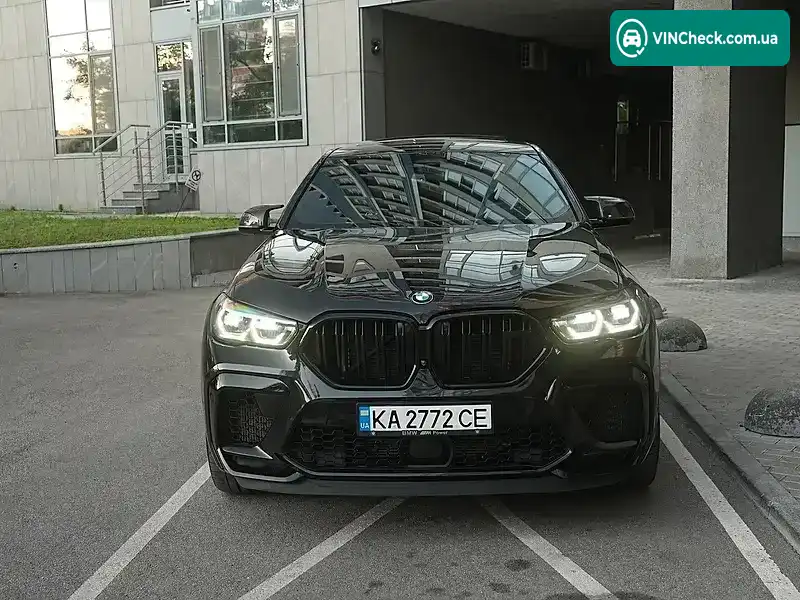 BMW X6 M 2022, фото з оголошення 2 з 20, VIN WBSCY010409L28188