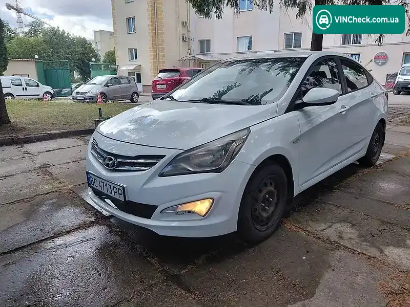 Hyundai Accent 2016, фото з оголошення 2 з 17, VIN Z94CT41CAHR564556