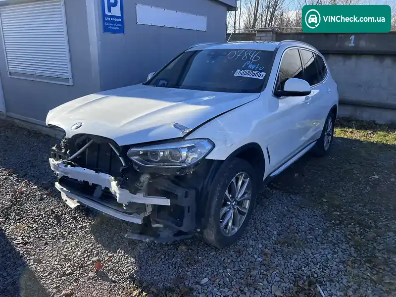 BMW X3 2019, фото з оголошення 1 з 20, VIN 5UXTR9C50KLR07846