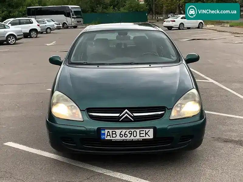 Citroen C5 2004, фото з оголошення 2 з 15, VIN VF7DC4HXE76512229