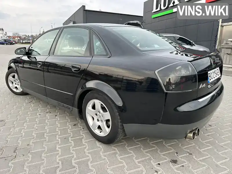 Audi A4 2002, фото з оголошення 2 з 21, VIN WAUZZZ8E23A219216
