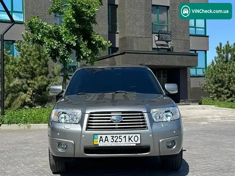 Subaru Forester 2006, фото з оголошення 1 з 21, VIN JF1SG5LE57G106169