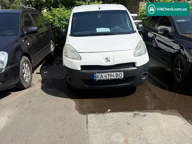 Peugeot Partner 2014, фото з оголошення 1 з 20, VIN VF37F9HF0EJ667171
