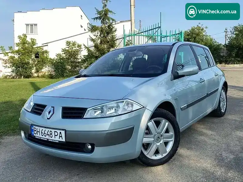 Renault Megane 2004, фото з оголошення 1 з 11, VIN VF1BM0J0H31883801