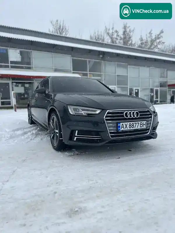 Audi A4 2016, фото з оголошення 2 з 12, VIN WAUENAF44HN005575