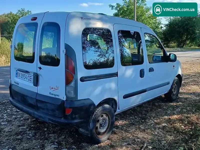 Renault Kangoo 1999, фото з оголошення 1 з 17, VIN VF1FC0AAF21079799