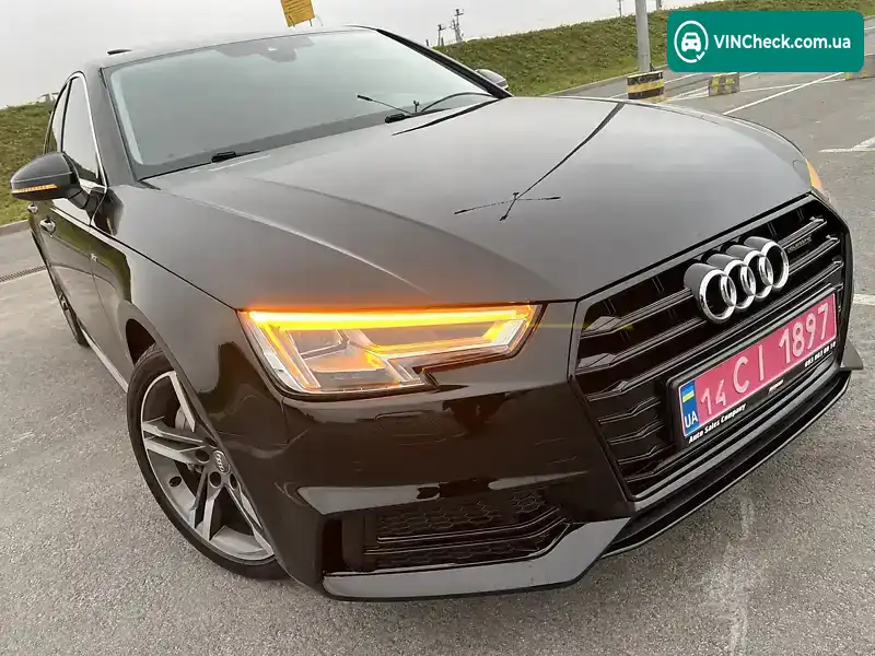 Audi A4 2018, фото з оголошення 2 з 20, VIN WAUENAF46JA205144