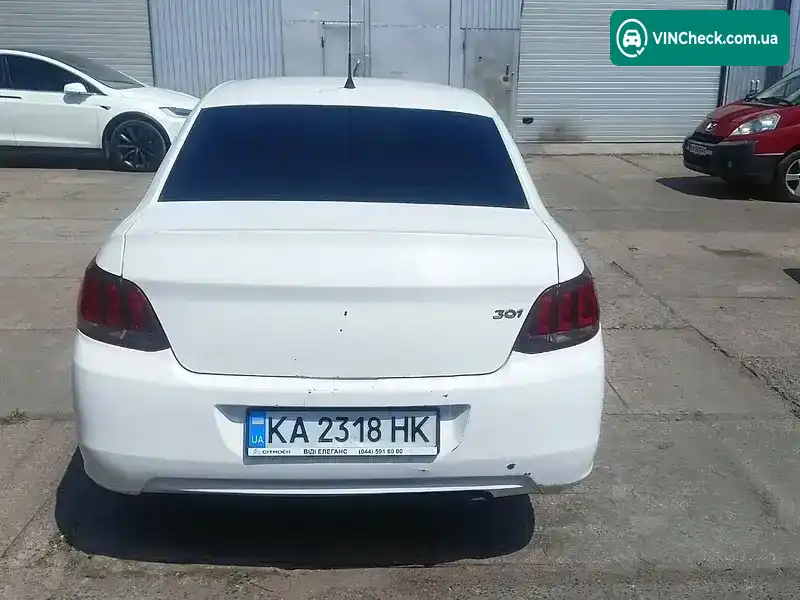 Peugeot 301 2017, фото з оголошення 1 з 6, VIN VF3DD9HP0HJ614727