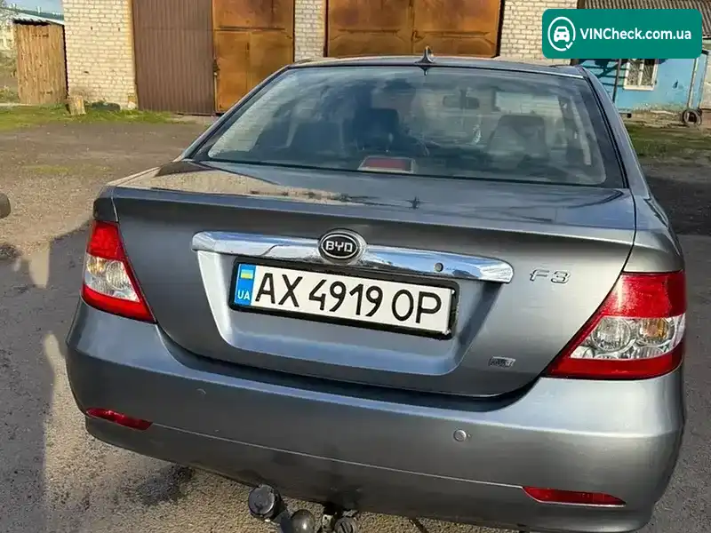 BYD F3 2013, фото з оголошення 2 з 11, VIN LGXC16DF6D0156838