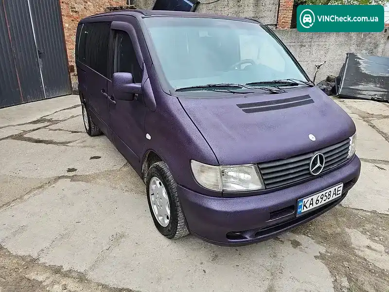 Mercedes-Benz Vito 1998, фото з оголошення 1 з 15, VIN VSA63807413120024