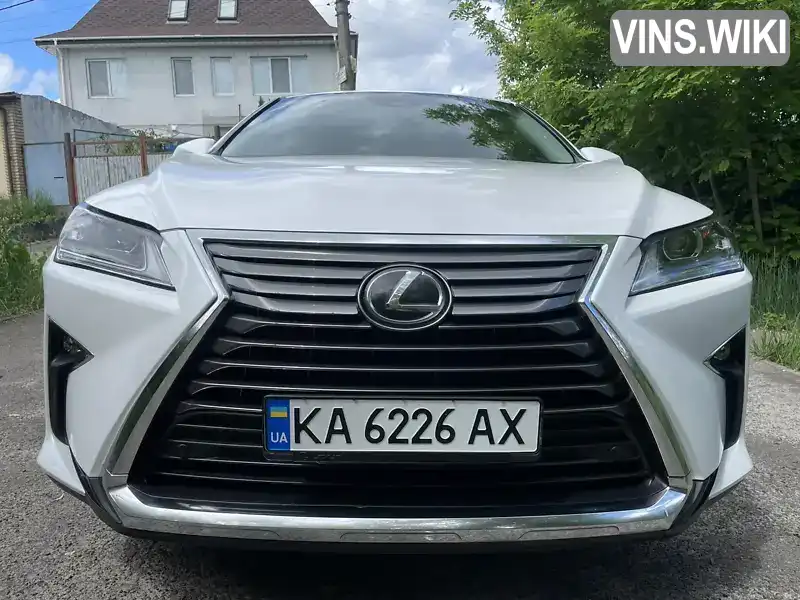 Lexus RX 2017, фото з оголошення 1 з 21, VIN 2T2ZZMCA6HC070303