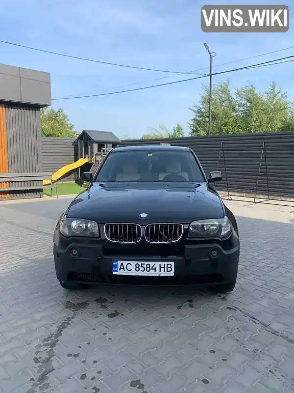 BMW X3 2004, фото з оголошення 1 з 12, VIN WBAPB51060WD38701