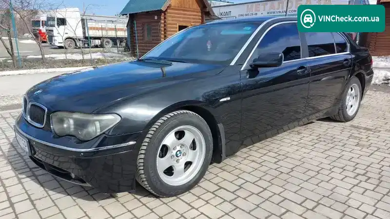 BMW 7 Series 2002, фото з оголошення 2 з 21, VIN WBAGN61070DP85320
