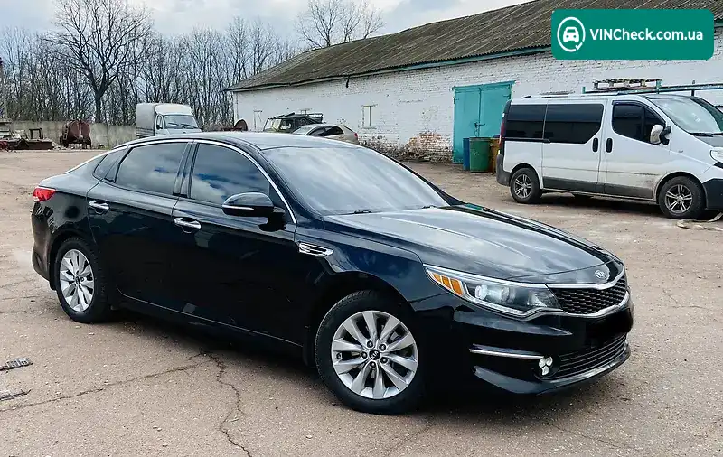 Kia Optima 2017, фото з оголошення 2 з 20, VIN 5XXGU4L33JG185421
