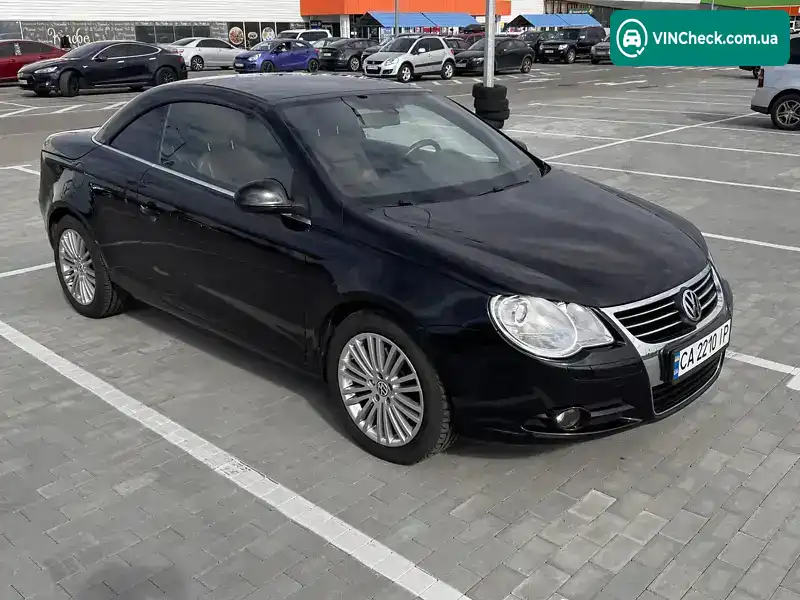Volkswagen Eos 2008, фото з оголошення 1 з 15, VIN WVWZZZ1FZ8V047866