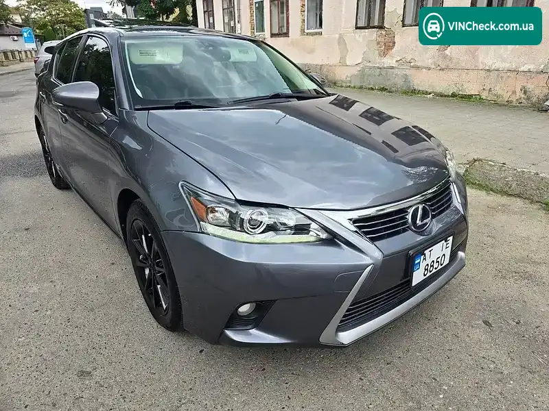 Lexus CT 2014, фото з оголошення 2 з 20, VIN JTHKD5BH6E2190152