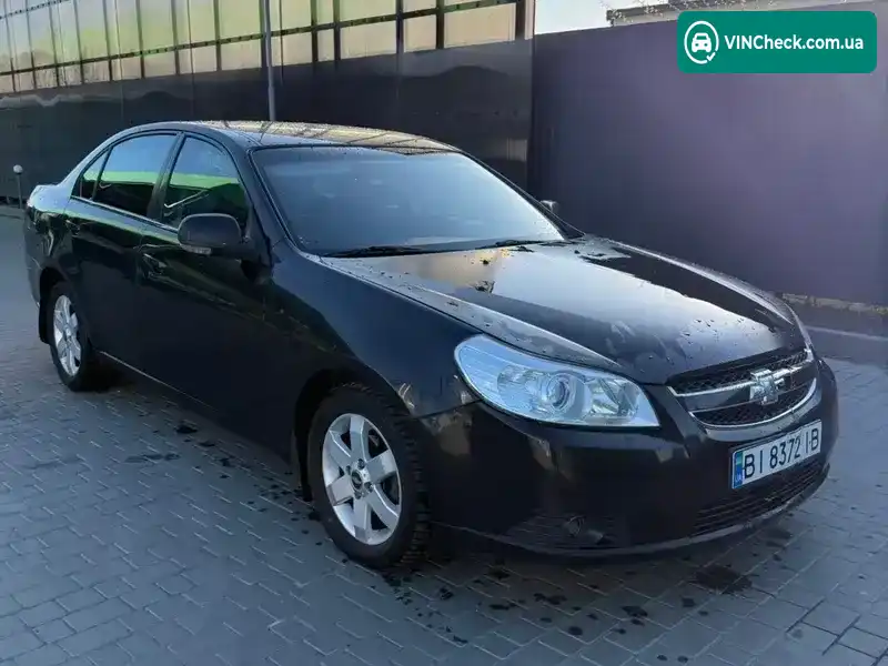 Chevrolet Epica 2007, фото з оголошення 2 з 10, VIN Y6DLF69KE8B098302