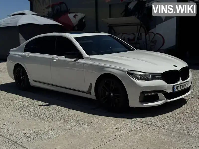 BMW 7 Series 2018, фото з оголошення 1 з 21, VIN WBA7E4C54JGV28161