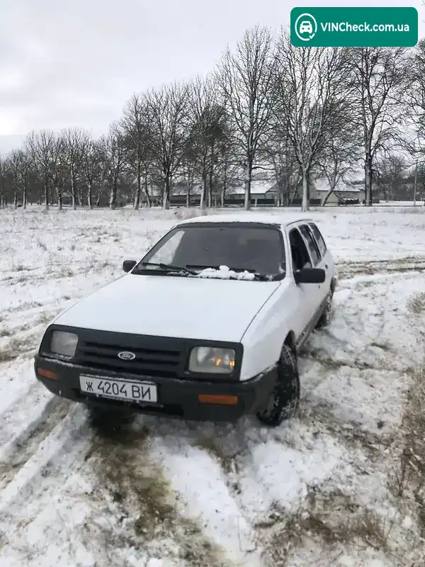 Ford Sierra 1986, фото з оголошення 2 з 12, VIN WF0NXXGBBNGJ62343