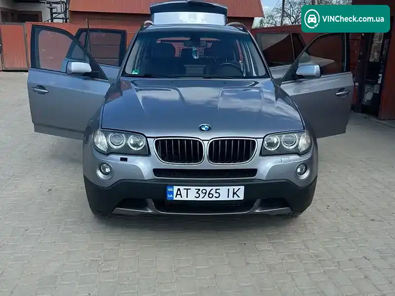 BMW X3 2007, фото з оголошення 1 з 21, VIN WBAPE11030WH45049