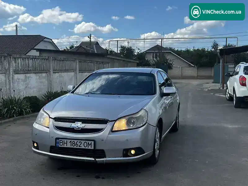 Chevrolet Epica 2007, фото з оголошення 2 з 10, VIN KL1LA69LE7B078455