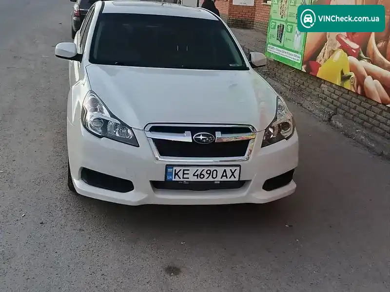 Subaru Legacy 2013, фото з оголошення 1 з 7, VIN 4S3BMCG69D3033253