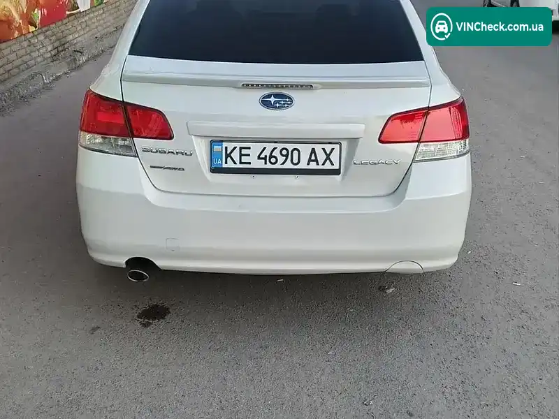 Subaru Legacy 2013, фото з оголошення 2 з 7, VIN 4S3BMCG69D3033253