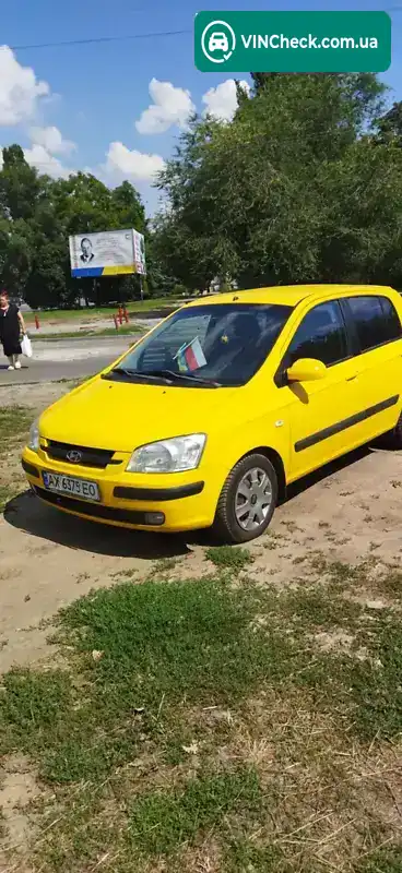 Hyundai Getz 2004, фото з оголошення 2 з 12, VIN KMHBT51HP4U288059