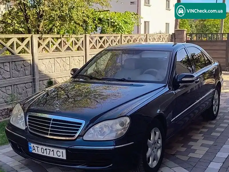 Mercedes-Benz S-Class 2003, фото з оголошення 1 з 14, VIN WDB2201671A398258