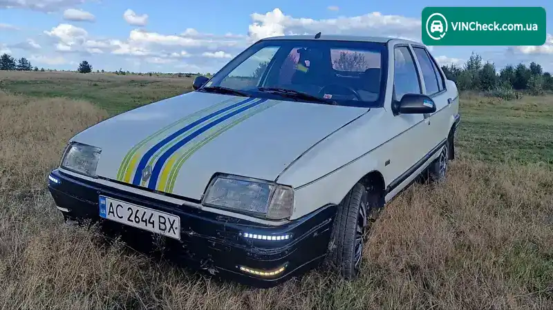 Renault 19 1991, фото з оголошення 2 з 7, VIN VF1L5310506537488