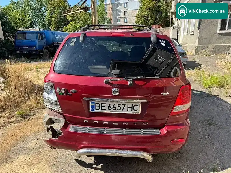 Kia Sorento 2005, фото з оголошення 1 з 7, VIN KNDJC733855457837