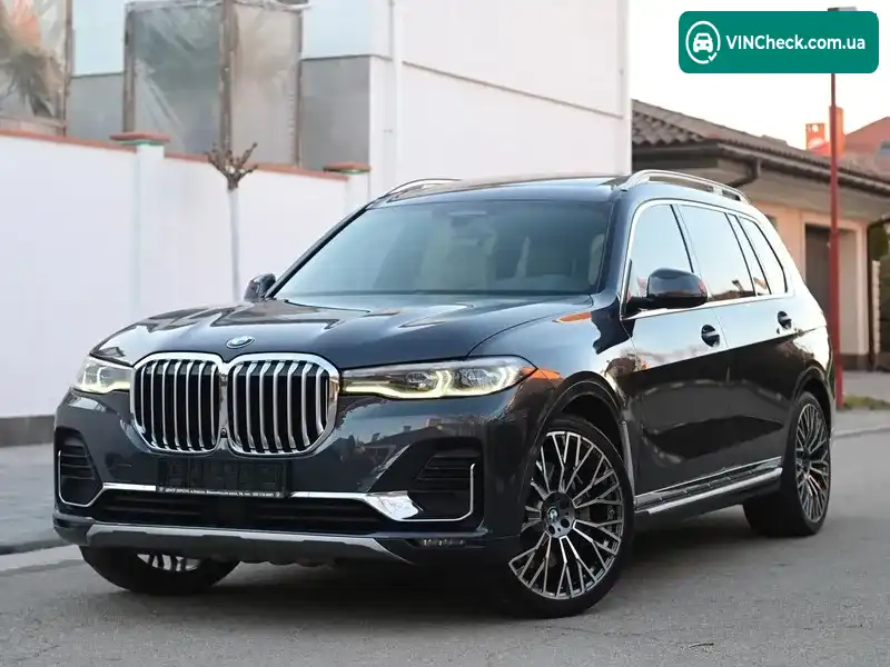 BMW X7 2019, фото з оголошення 1 з 20, VIN WBACX41050LB37884