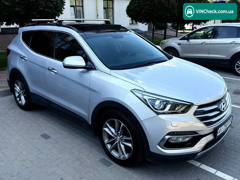 Hyundai Santa FE 2017, фото з оголошення 1 з 20, VIN KMHSU81XDHU760121