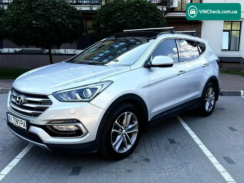 Hyundai Santa FE 2017, фото з оголошення 2 з 20, VIN KMHSU81XDHU760121